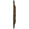 Ekena Millwork Nottingham Ceiling Medallion (Fits Canopies up to 4 5/8"), 18"OD x 3 1/2"ID x 1 1/2"P, Brass CM18NTBRS - alternate 2